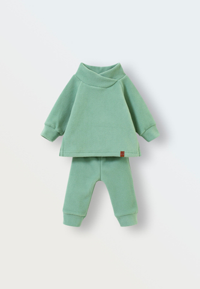 Флисовый костюм "Cute" (базилик)