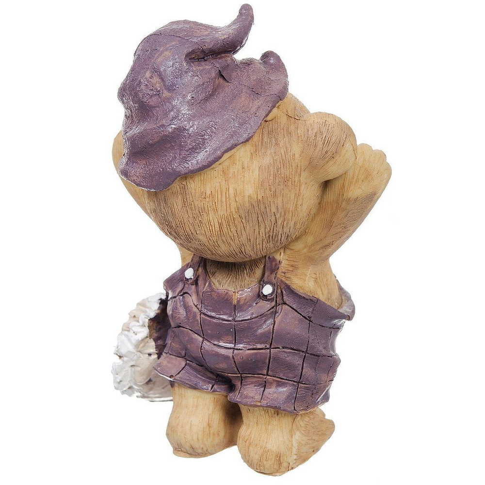 Фигурка декоративная Мишка Доброе утро, 15 см, Y6-2241