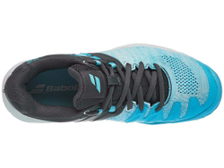 Женские Кроссовки теннисные Babolat Propulse Blast All Court Women - grey/blue radiance