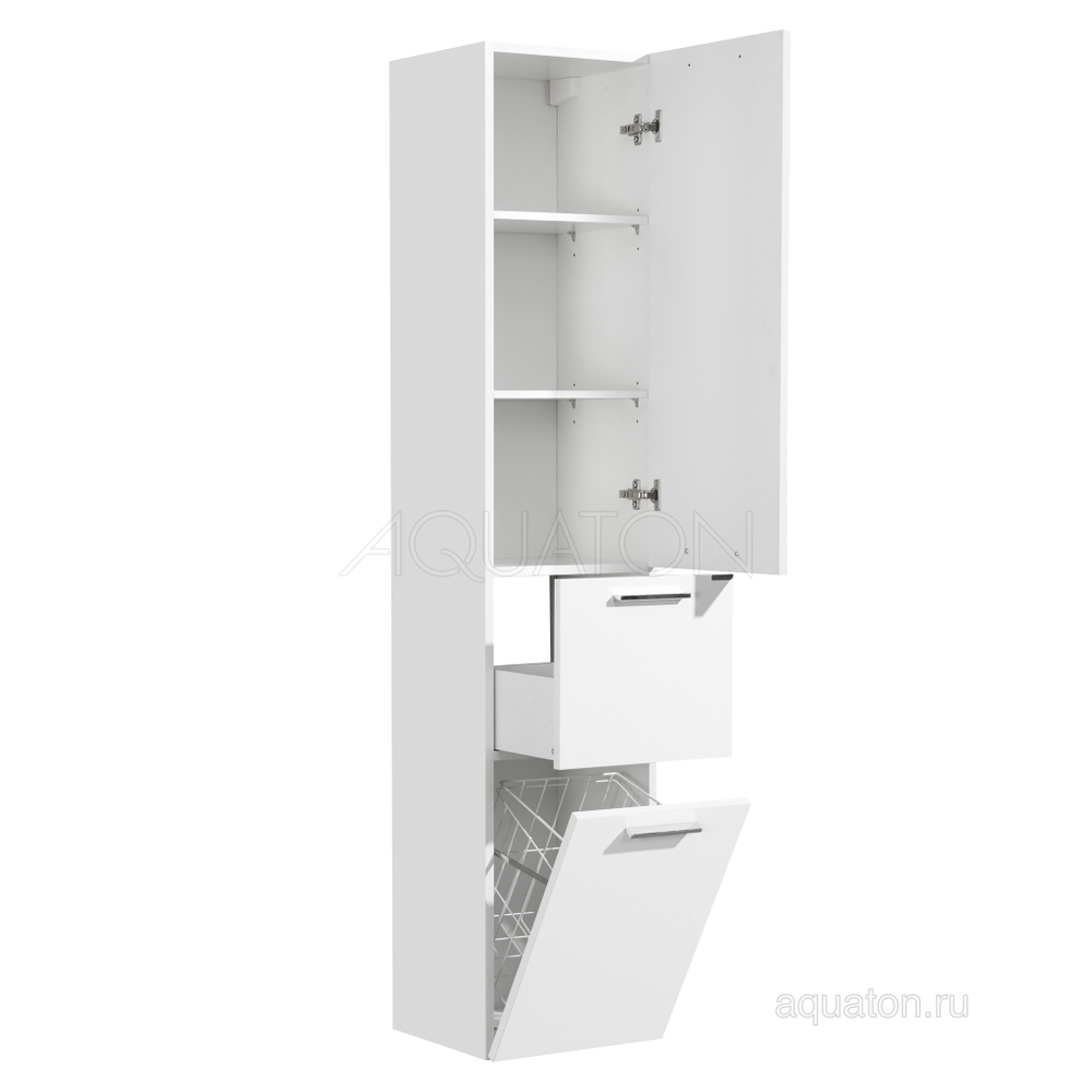 Шкаф - колонна AQUATON Инди белый 1A188603ND010