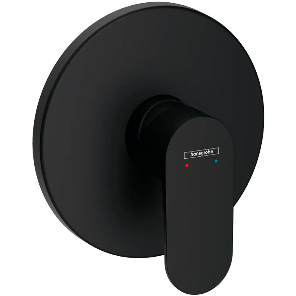 Смеситель для душа Hansgrohe Rebris S внешняя часть, черный матовый (72667670)