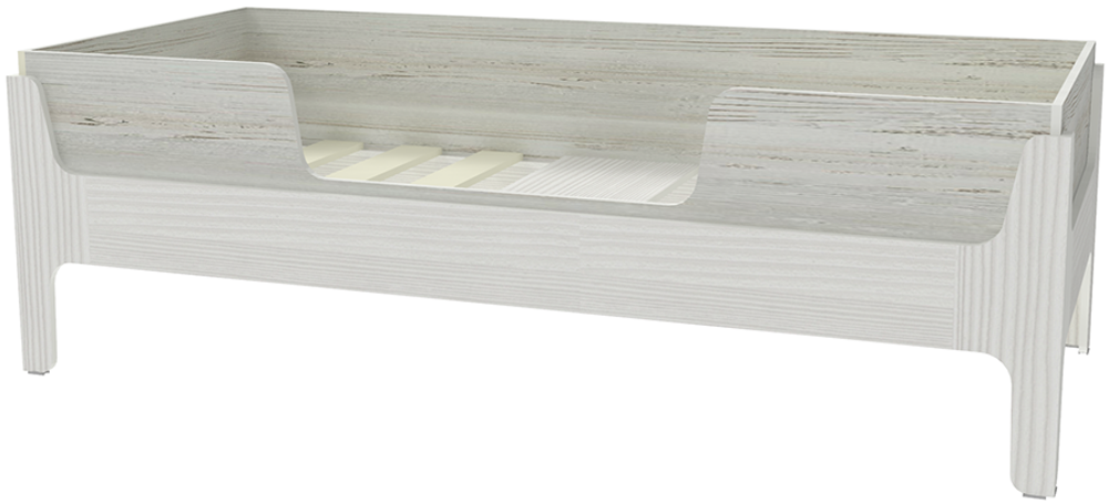 Кровать односпальная КарИВи Лотос  Белое Дерево Винтерберг