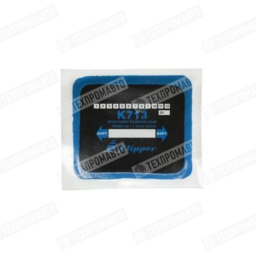 K713 Заплата 75*85мм/1сл.к.(10)