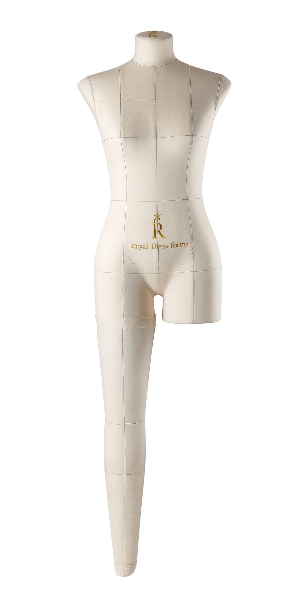 Нога бежевая для манекена Моника, размер 42