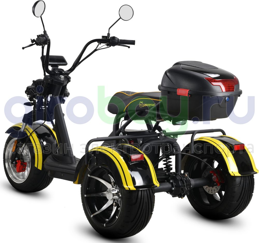 Электротрицикл SIBERTON PRO TRIKE 3900W (60V/35Ah) фото №4