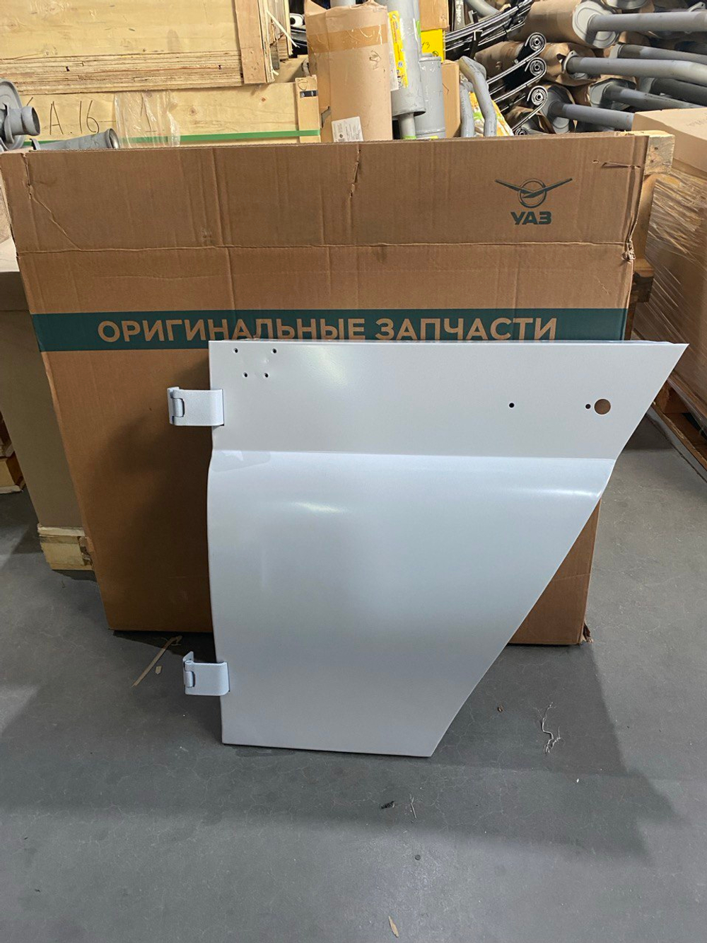 Дверь Г-3302 н/о перед.лев.с петлями под замок BRANO с 02.2016г.в.(ОРИГИНАЛ)