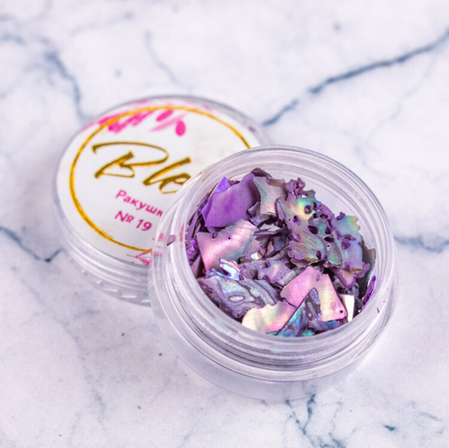 Blesk, Дизайн для ногтей "Ракушка" №19