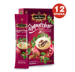 Растворимый кофе Капучино Корица "King Coffee" Cappuccino Cinnamon, 12 стиков по 20 гр