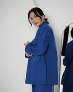 Пиджак "Тот самый" оверсайз в синем