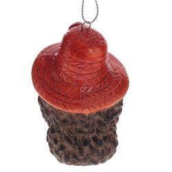 GAEM Изделие декоративное подвесное "Ёжик", L6 W6 H7,5 см, 2в.