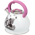 Чайник нерж, 3 л, свист, мат, меняет цвет, Катунь, индукц, КТ-126