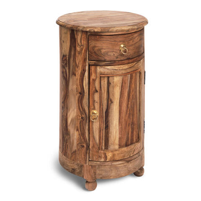 Бар Бомбей -1769   палисандр, 76,5хD45см, Natural tinted (натуральный тонированный)