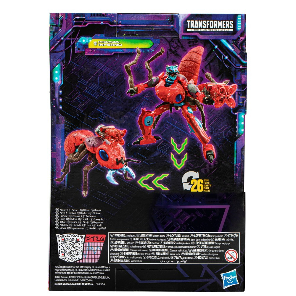 Hasbro Transformers Generations Legacy - Voyager Predacon Inferno Figure F3057 / артикул   F3057  / GTIN 5010994110307