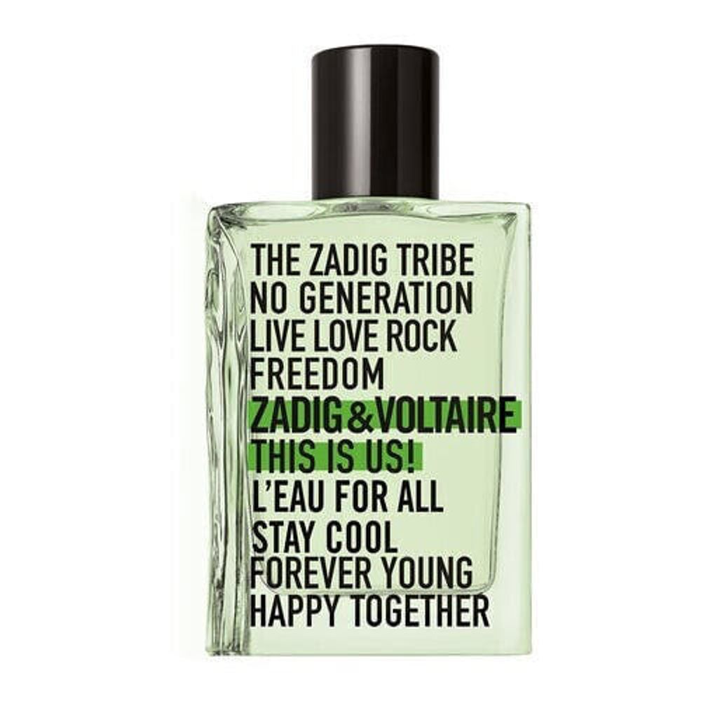 Унисекс парфюмерия Zadig &amp; Voltaire This is Us! L&#39;Eau for All Eau de Toilette