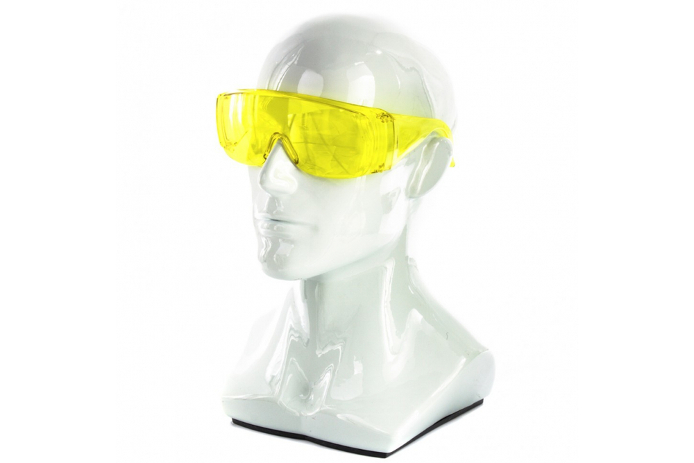 ОЧКИ ЗАЩИТНЫЕ СИБРТЕХ ОТКР ТИПА ЖЕЛТЫЕ ПОЛИКАРБОНАТ 89157