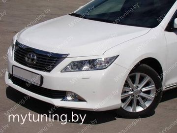 Реснички на фары для Toyota Camry V50