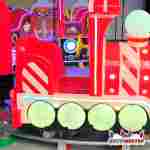 Аттракцион на рельсах «Весёлый фонарик», 4 кабинки