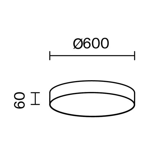 Потолочный светильник Зон / Zon 90 Вт 3000 К 120° Technical c032cl-90w3k-rd-w