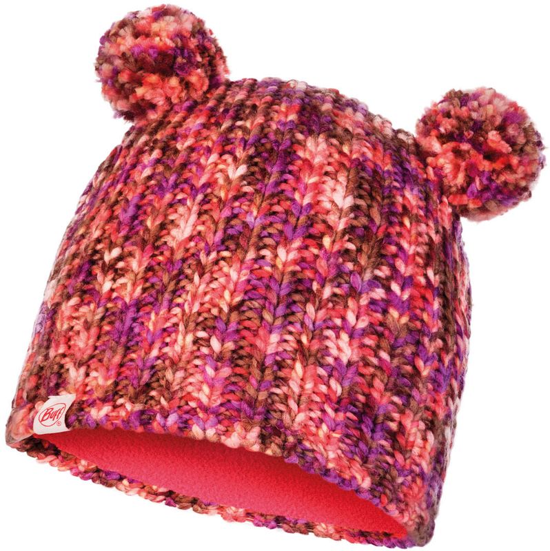 Вязаная шапка детская Buff Hat Knitted Polar Lera Camelia Pink Фото 1