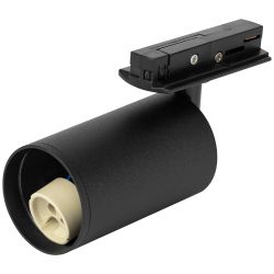 Комплект однофазной трековой системы ЭРА TR39-GU10-SET-3-1 BK под лампу GU10 черный | Комплекты трековой системы