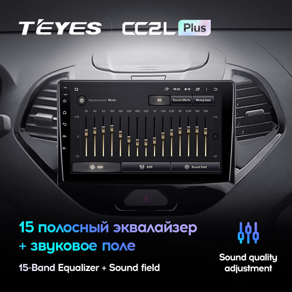 Teyes CC2L Plus 9" для Ford Figo 2015-2018