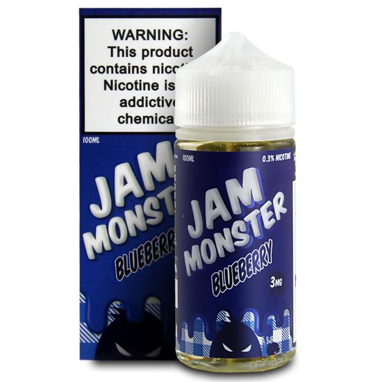 Жидкость Jam Monster (100 мл, 3 мг) Blueberry