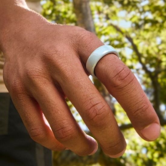 Умное кольцо Oura Ring 4 Ceramic Tide