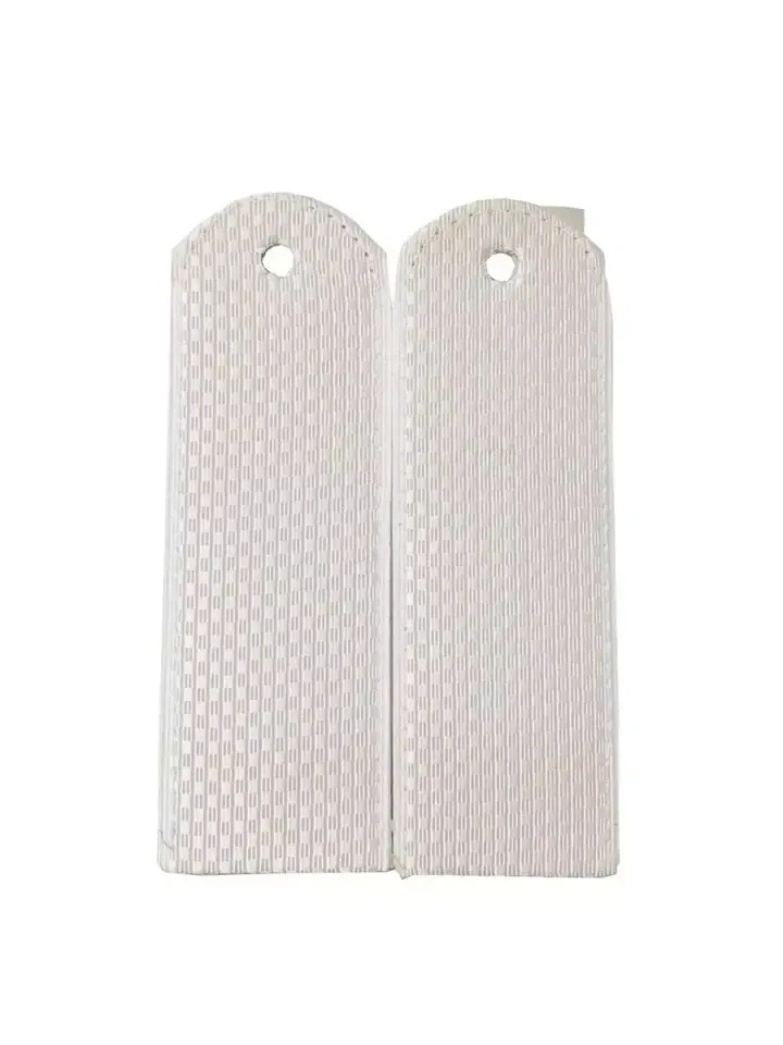 Погоны Полиция белые чистые пластик