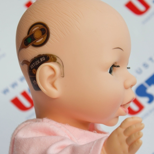 Наклейки для кукол до 30 см "Кохлеар бежевый"
