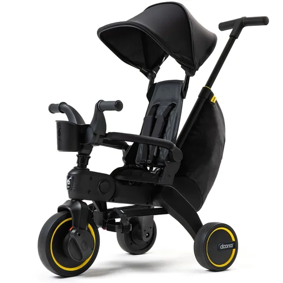 Складной трехколесный велосипед Doona Liki Trike, Limited Edition Midnight