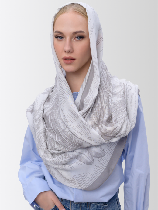 Палантин «Жить за двоих»