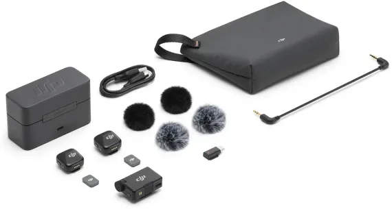 Беспроводной микрофон DJI Mic Mini (2 TX + 1 RX + Charging case)