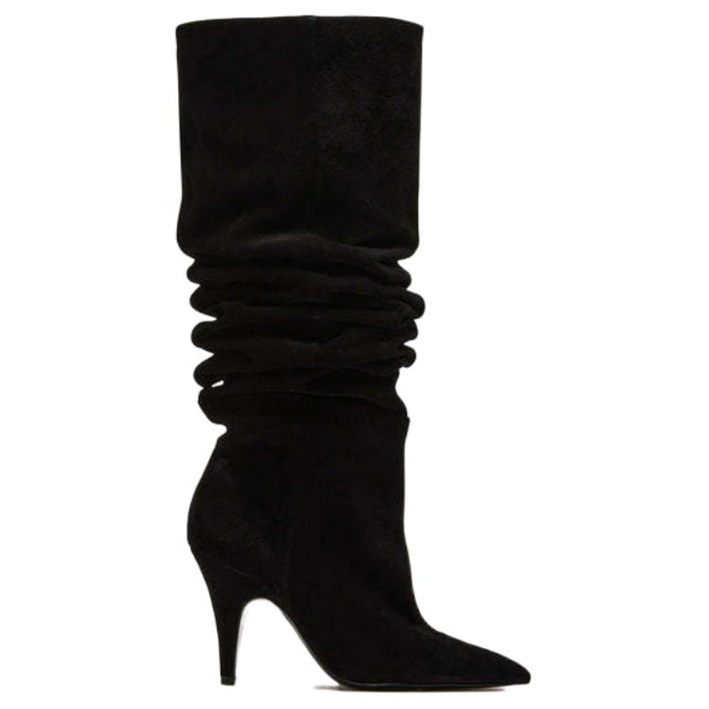 STEVE MADDEN Over the knee Boots 8.89cm Women"s Black