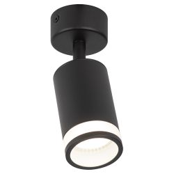 Светильник настенно-потолочный спот ЭРА OL23 BK MR16/GU10, черный