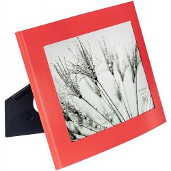 Фоторамка Image Art 6015-4R металлическая выгнутая красная 10х15 | Image Art