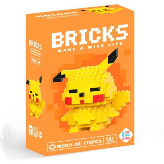 Конструктор Briks Pika-Pika Покемон Пикачу №48 (178 деталей)