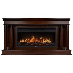 Каминокомплект: Очаг Electrolux EFP/P-3620LS, портал Olympia 42/40/36, канадский дуб