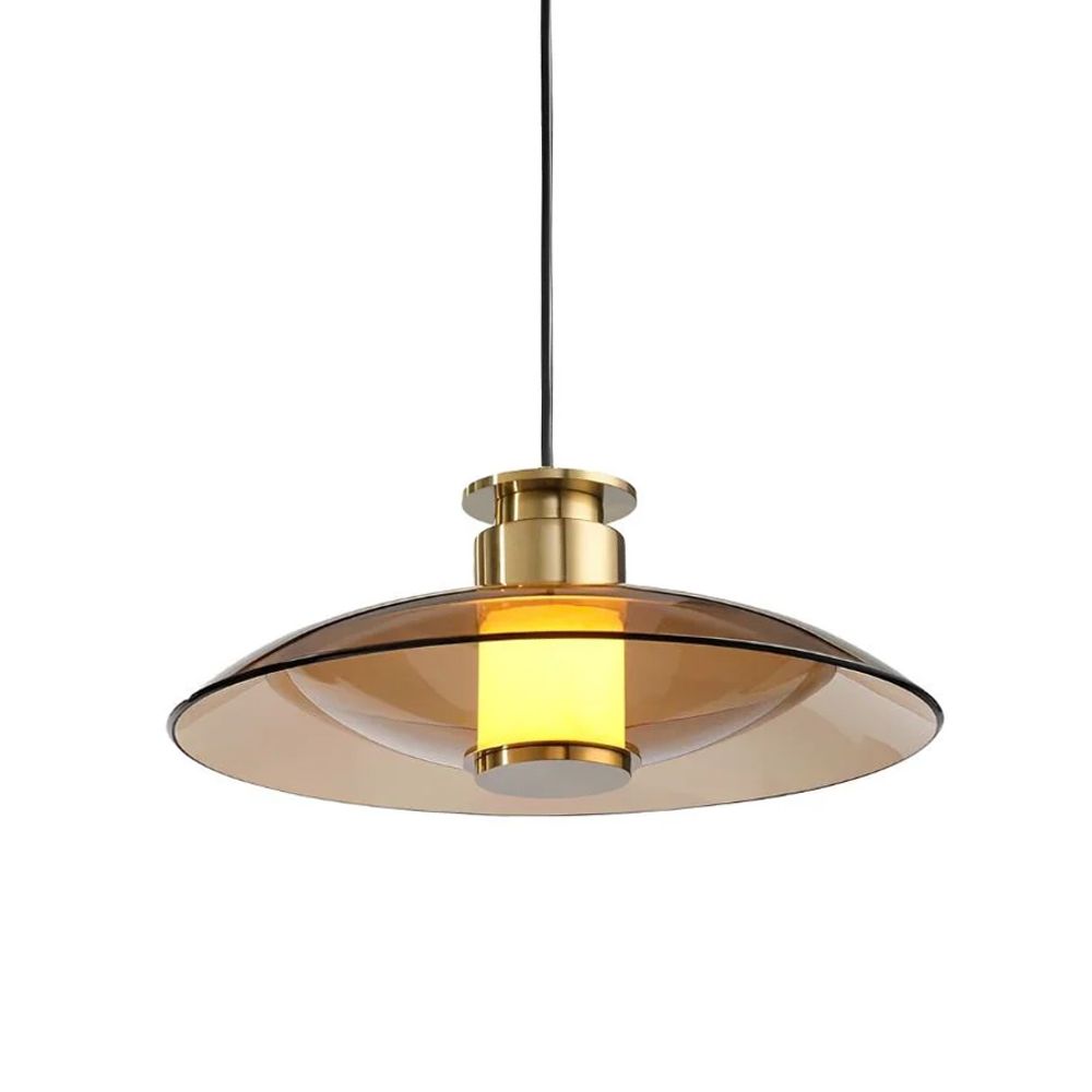 Подвесной светильник 8665P/L gold/amber