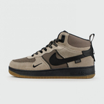 кроссовки Nike Air Force 1 Mid Grey / Dark Grey Winter