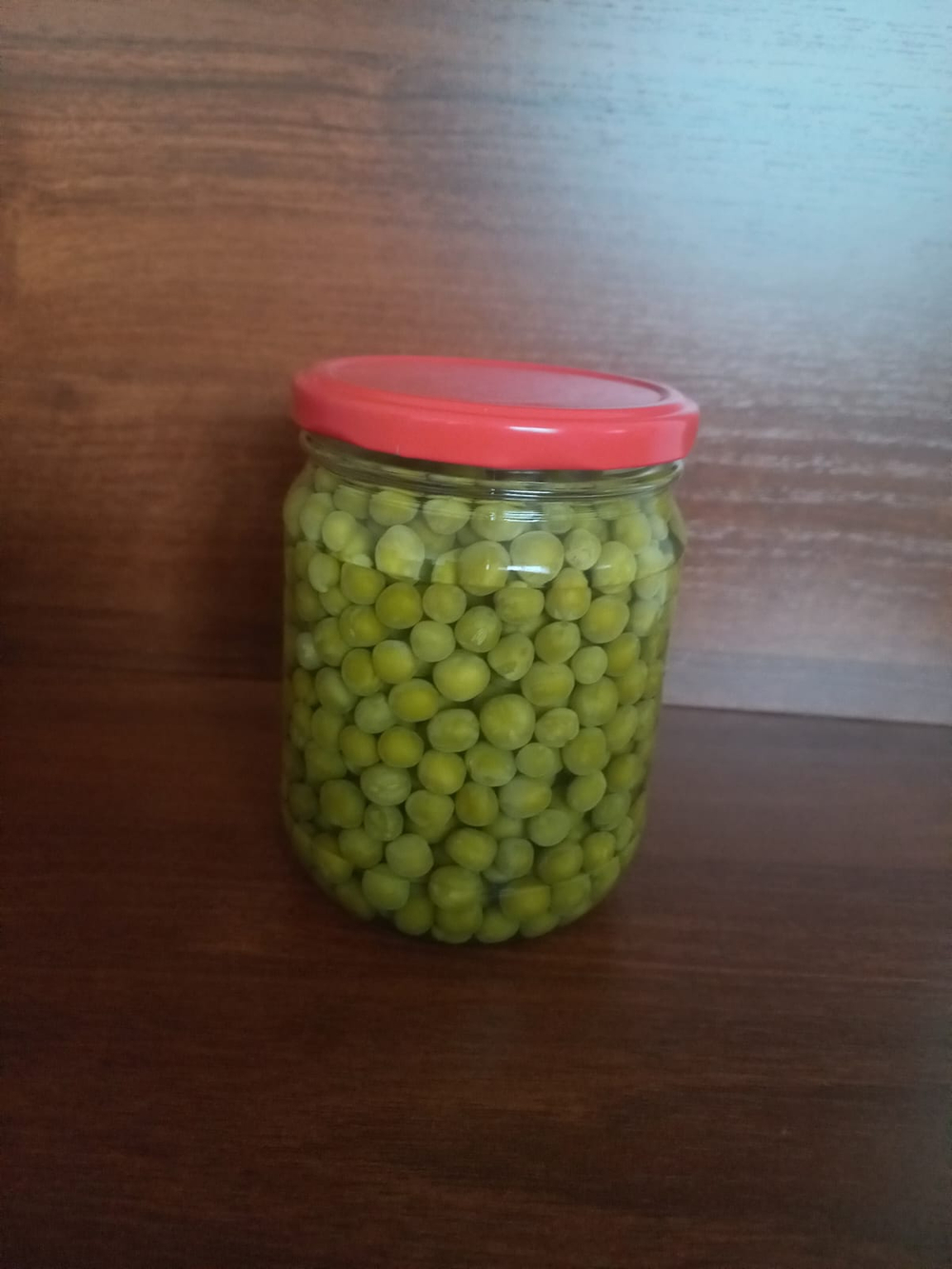 Горошек зеленый консервированный 0,5 л от Дереды