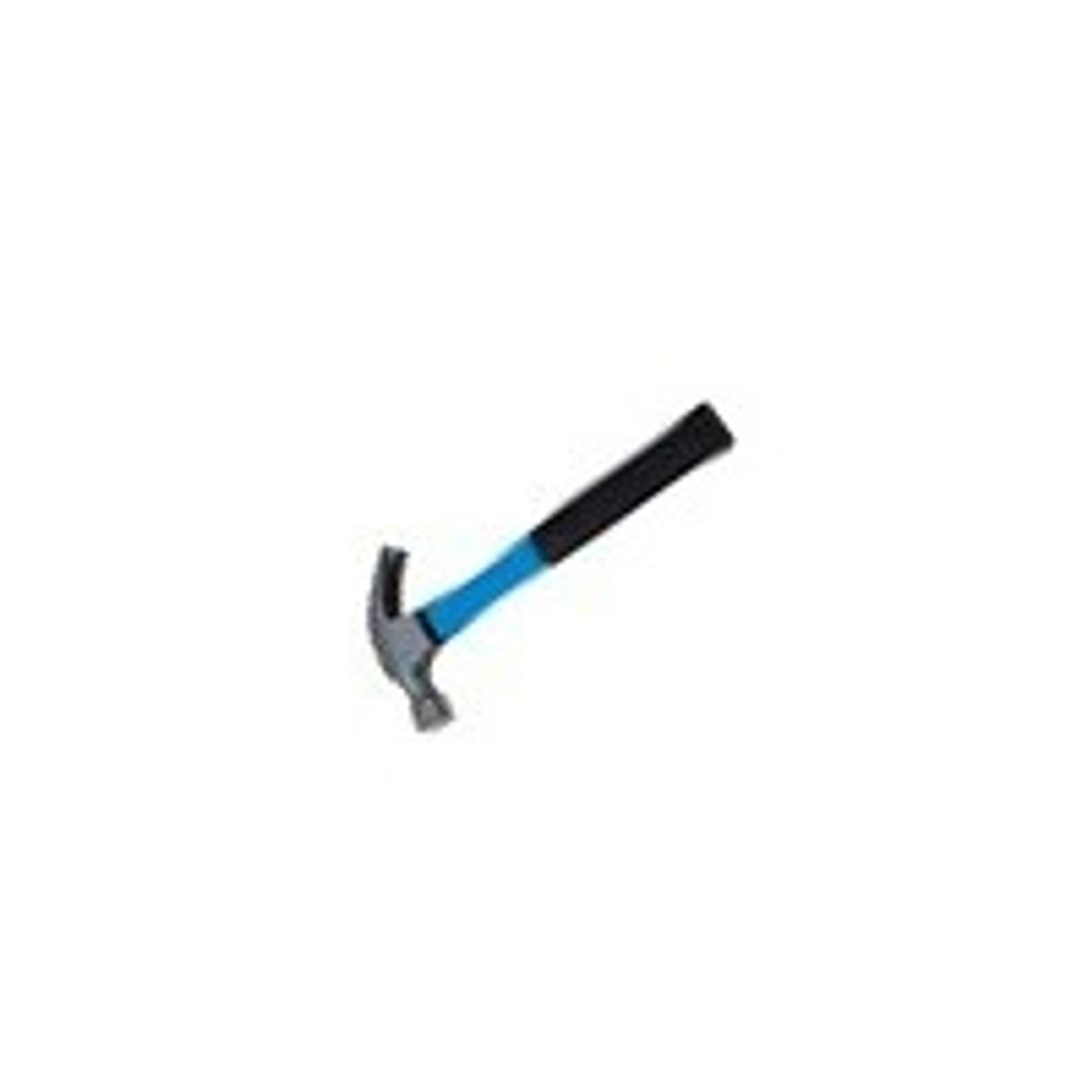 Молоток-гвоздодер 450г кован. фибергл. обрез. ручка TOOLBERG (Лакра) 3302102