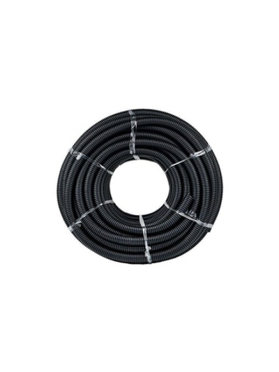 Труба гофрированная ПНД d32мм с протяжкой черн. (уп.50м) Plast PROxima EKF tpnd-32n