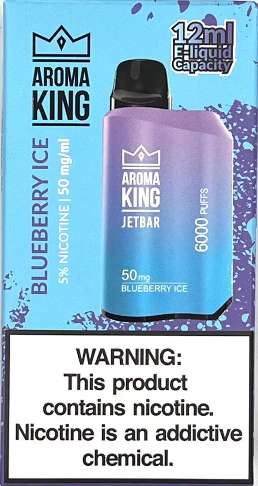 Aroma King 6000 - Blueberry Ice (5% nic)