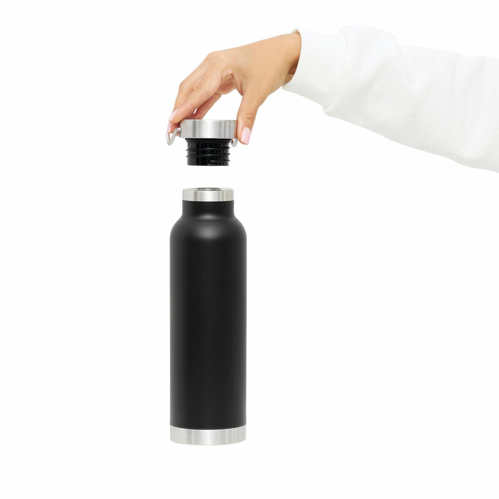 Вакуумная изолированная бутылка MILITARY Серый