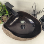 Раковина из речного камня RS-64993 45*36*15 0861