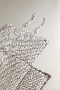 ZARA HOME ДЕТСКИЙ ПЕЛЕНАЛЬНЫЙ КОВРИК, СЕРЫЙ
