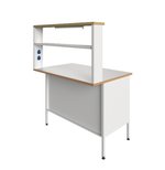 Стол пристенный физический ПФЛ с рабочей поверхностью из ламината