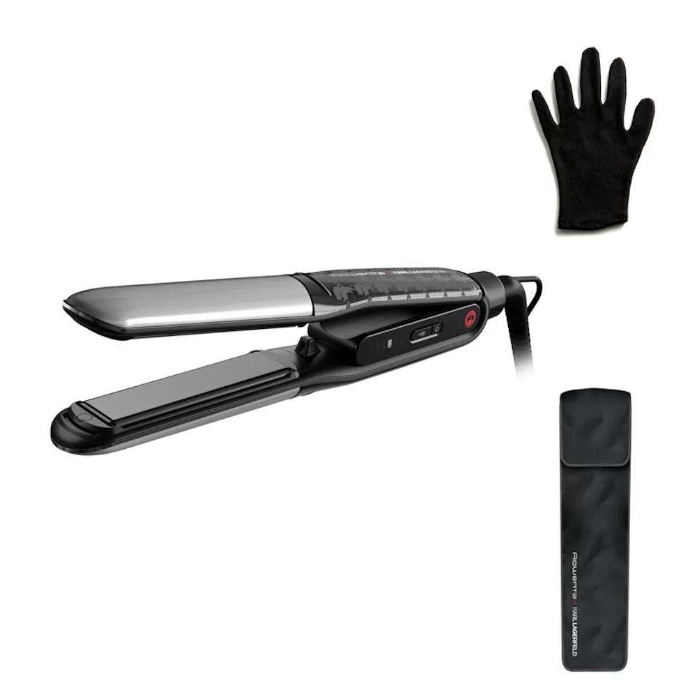 Выпрямитель для волос Rowenta Karl Lagerfeld Thermostyle SF712LE0 2 в 1