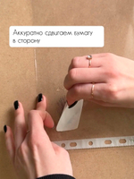 Трансфер переводной - декаль для свечей и гипса бабочки 002