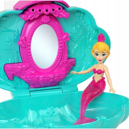 Disney Princess - Русалочка в бирюзовой раковине Компактный набор + кукла JBL34